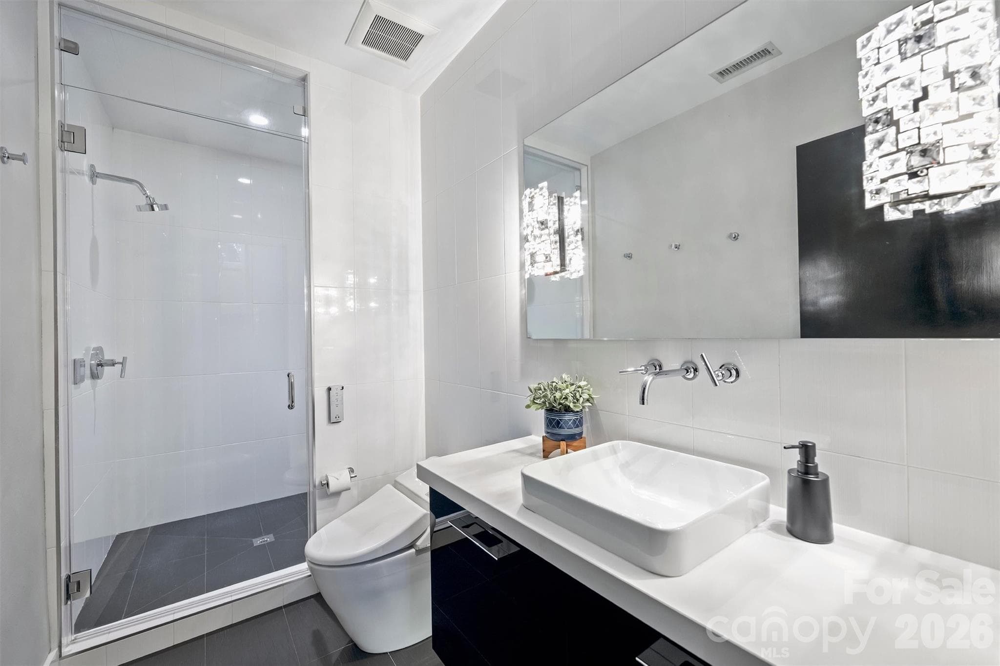 Full Bath - lower level - 423 S Summit Avenue, Charlotte