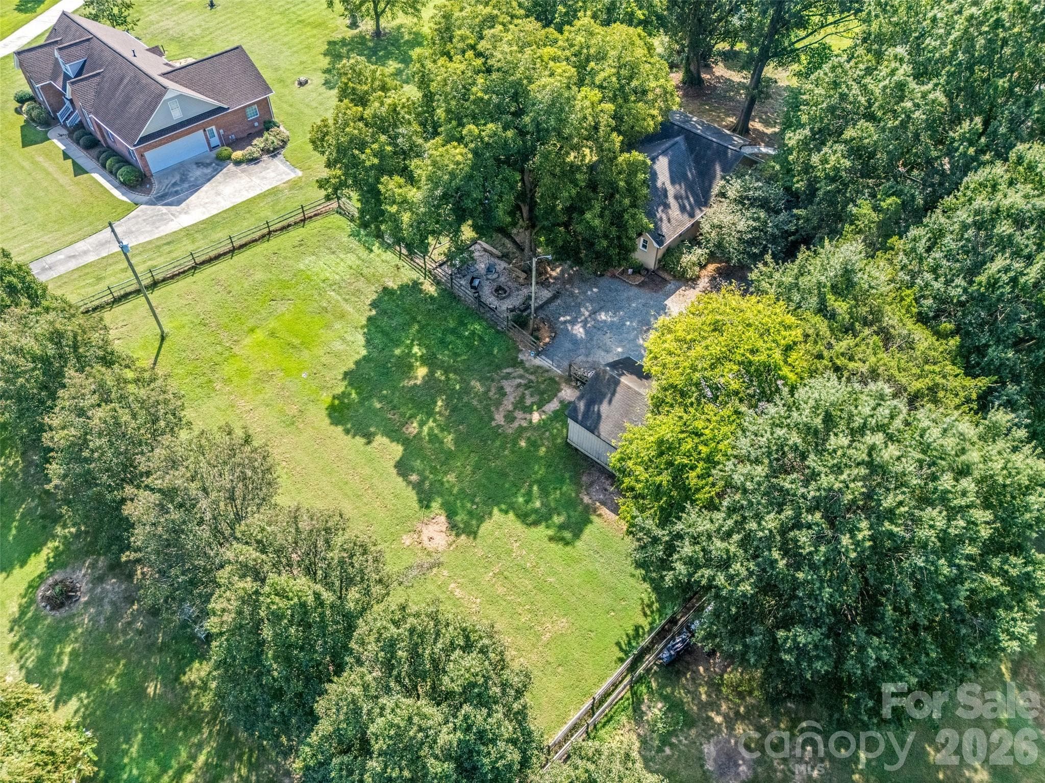 Aerial View Back - 5517 E Highway 218 Highway, Monroe