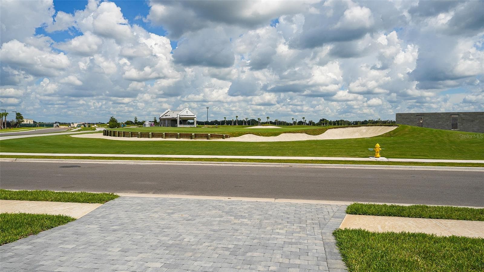 Front yard golf course view. - 19618 CONCH DR, LAKEWOOD RANCH
