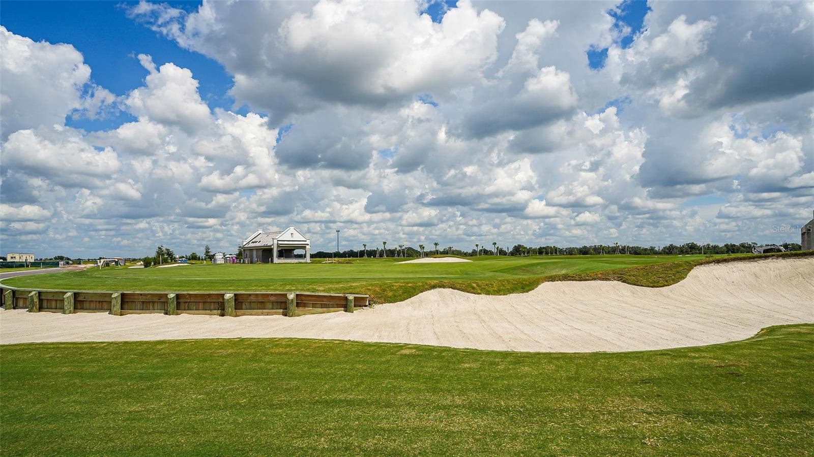 Front yard golf course view. - 19618 CONCH DR, LAKEWOOD RANCH