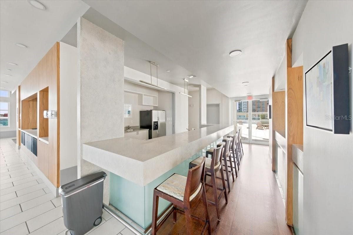 Community catering kitchen supports entertaining and private events. - 111 N 12TH ST #1704, TAMPA
