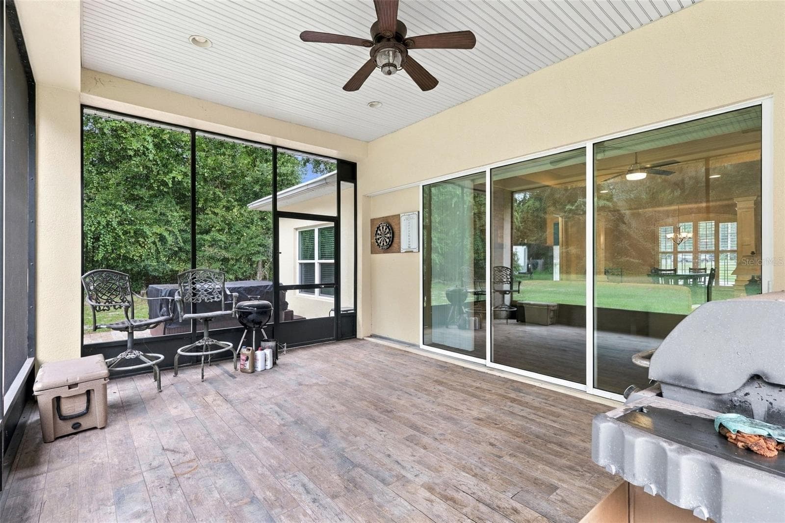 REAR PORCH - 1806 GLENWOOD OAKS LN, DELAND