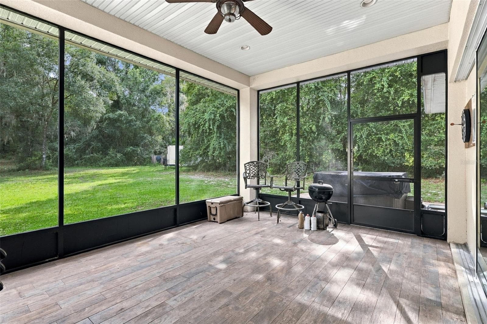 REAR PORCH - 1806 GLENWOOD OAKS LN, DELAND