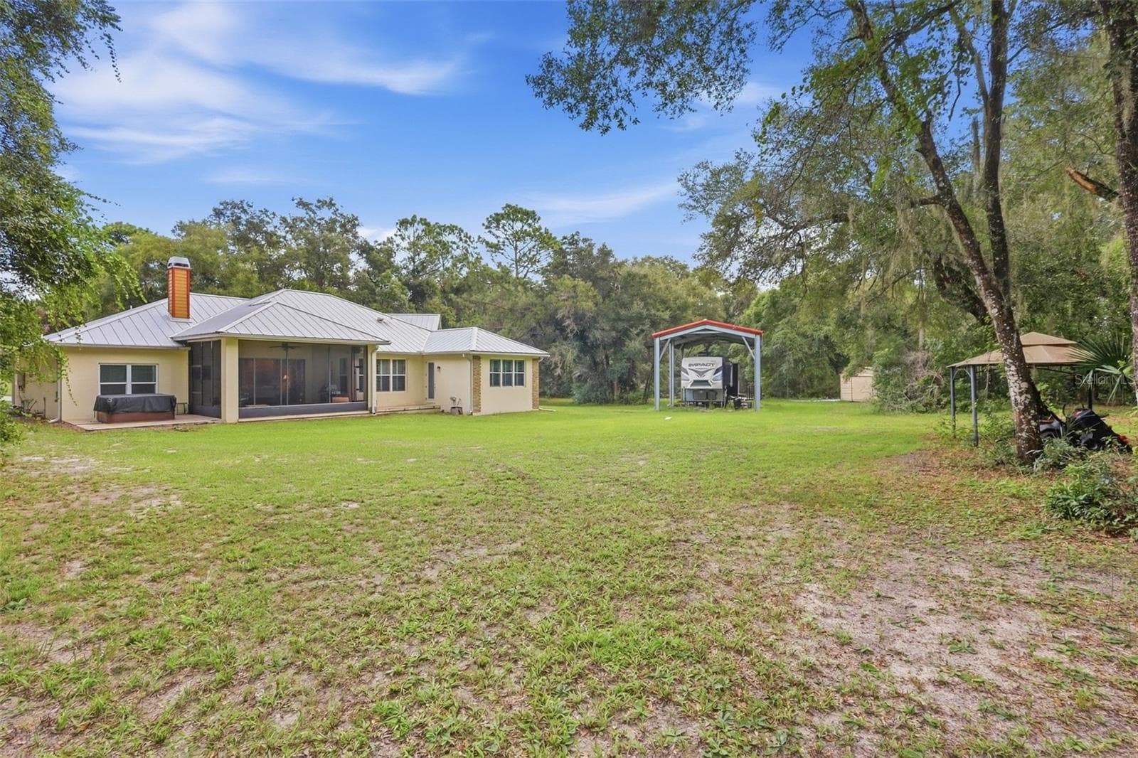 BACK YARD - 1806 GLENWOOD OAKS LN, DELAND