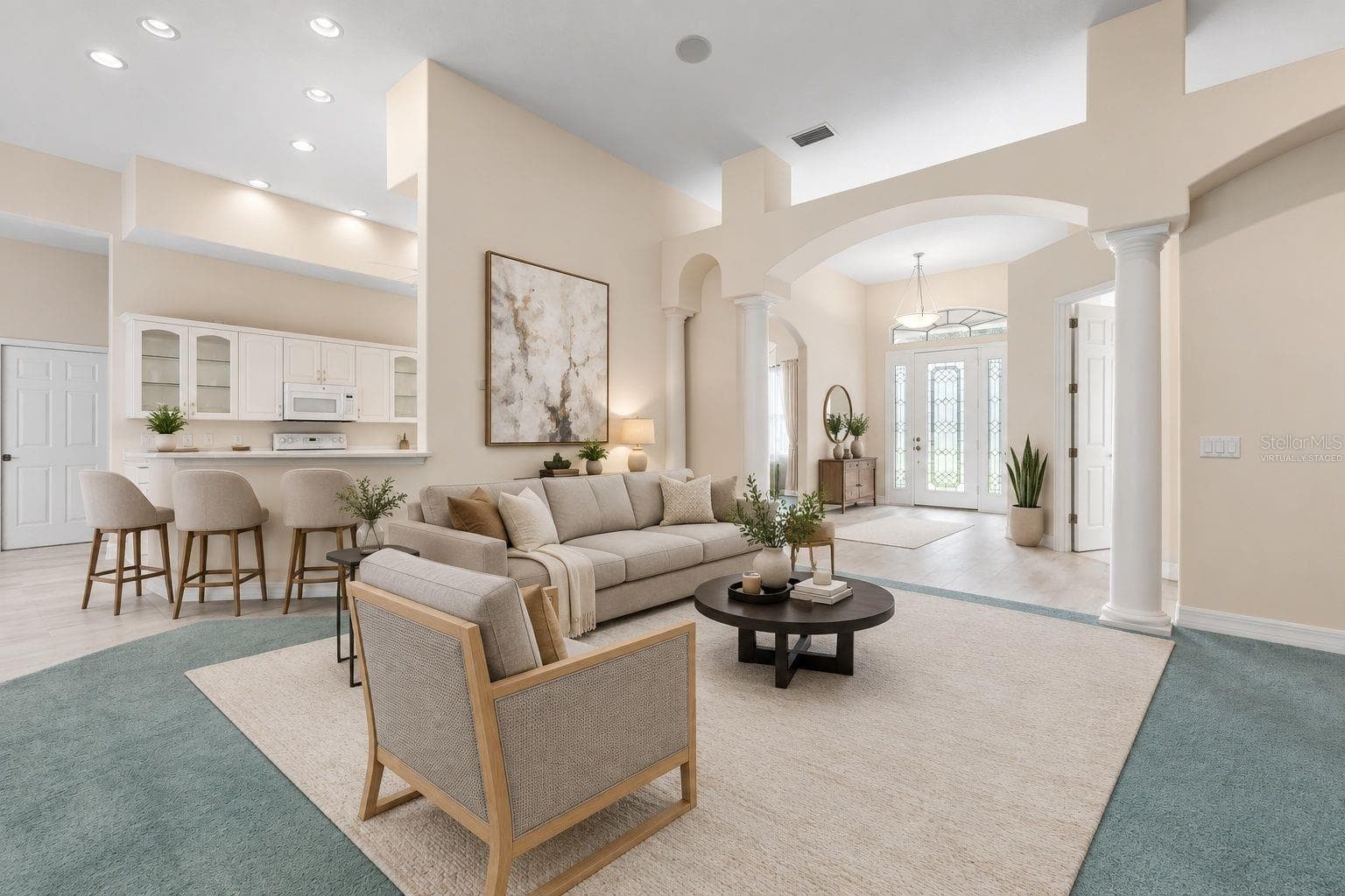 Virtually Staged - 47 CAMBRIDGE TRCE, ORMOND BEACH