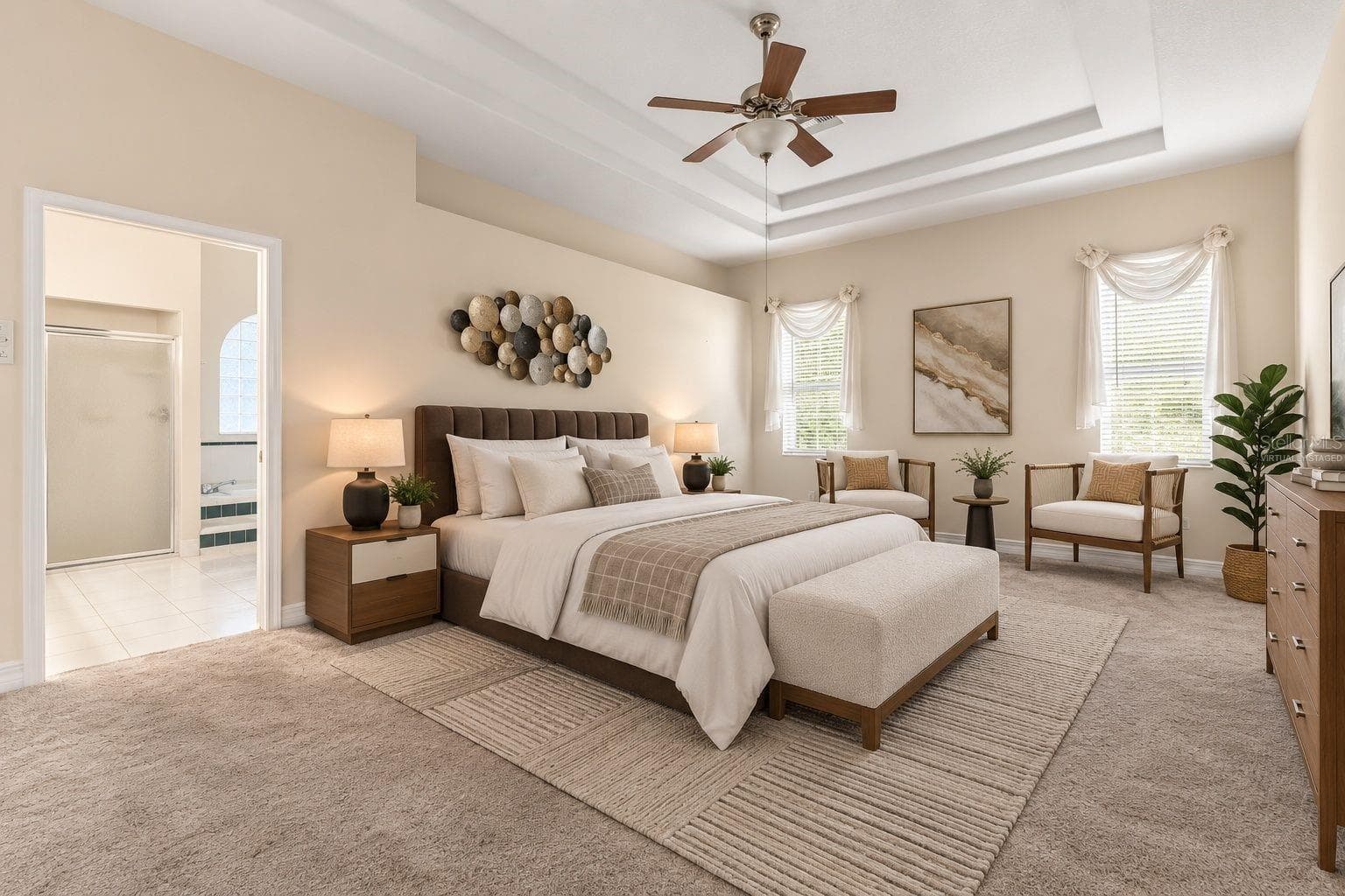 Virtually Staged - 47 CAMBRIDGE TRCE, ORMOND BEACH