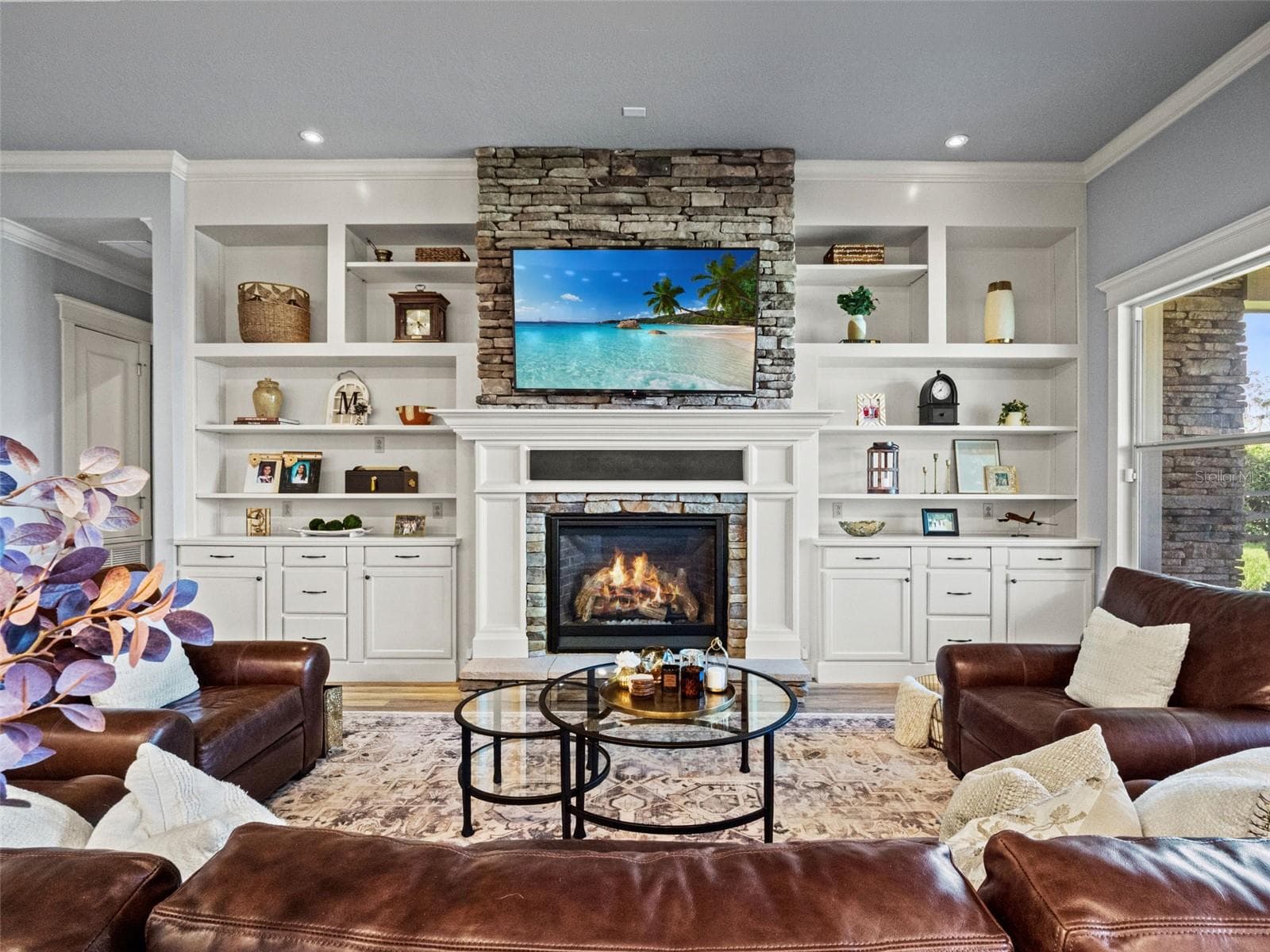 Living Room - 12442 LAKESHORE DR, CLERMONT