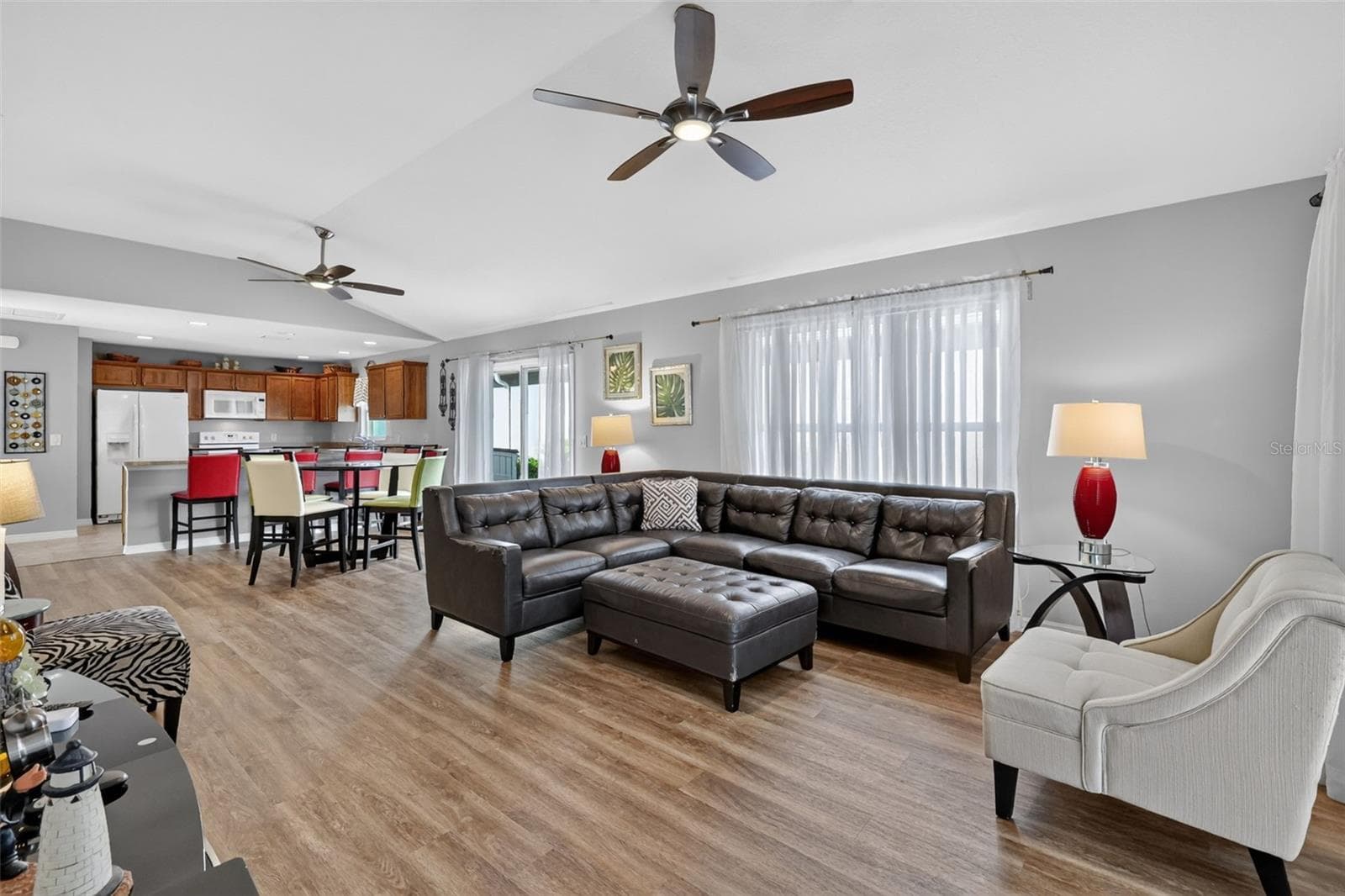 Living Room/Dining Room - 2961 KRAMER CT, THE VILLAGES