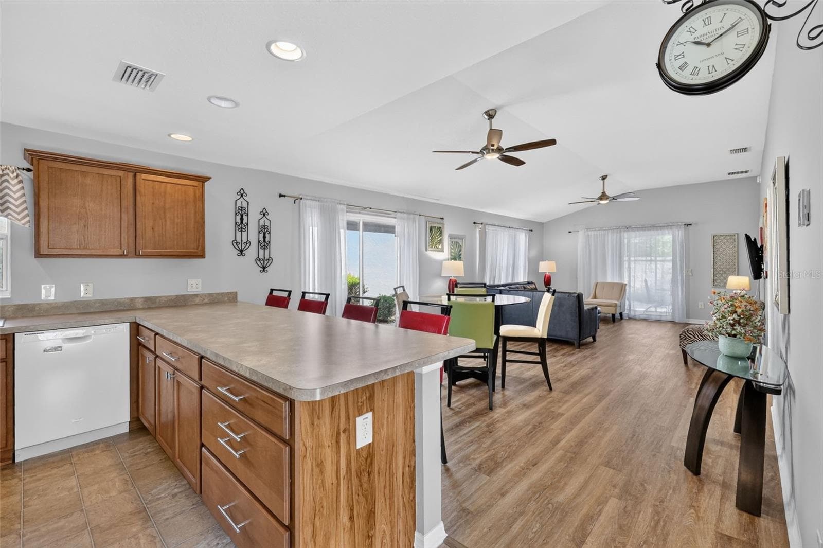 Kitchen/Living/Dining Room - 2961 KRAMER CT, THE VILLAGES