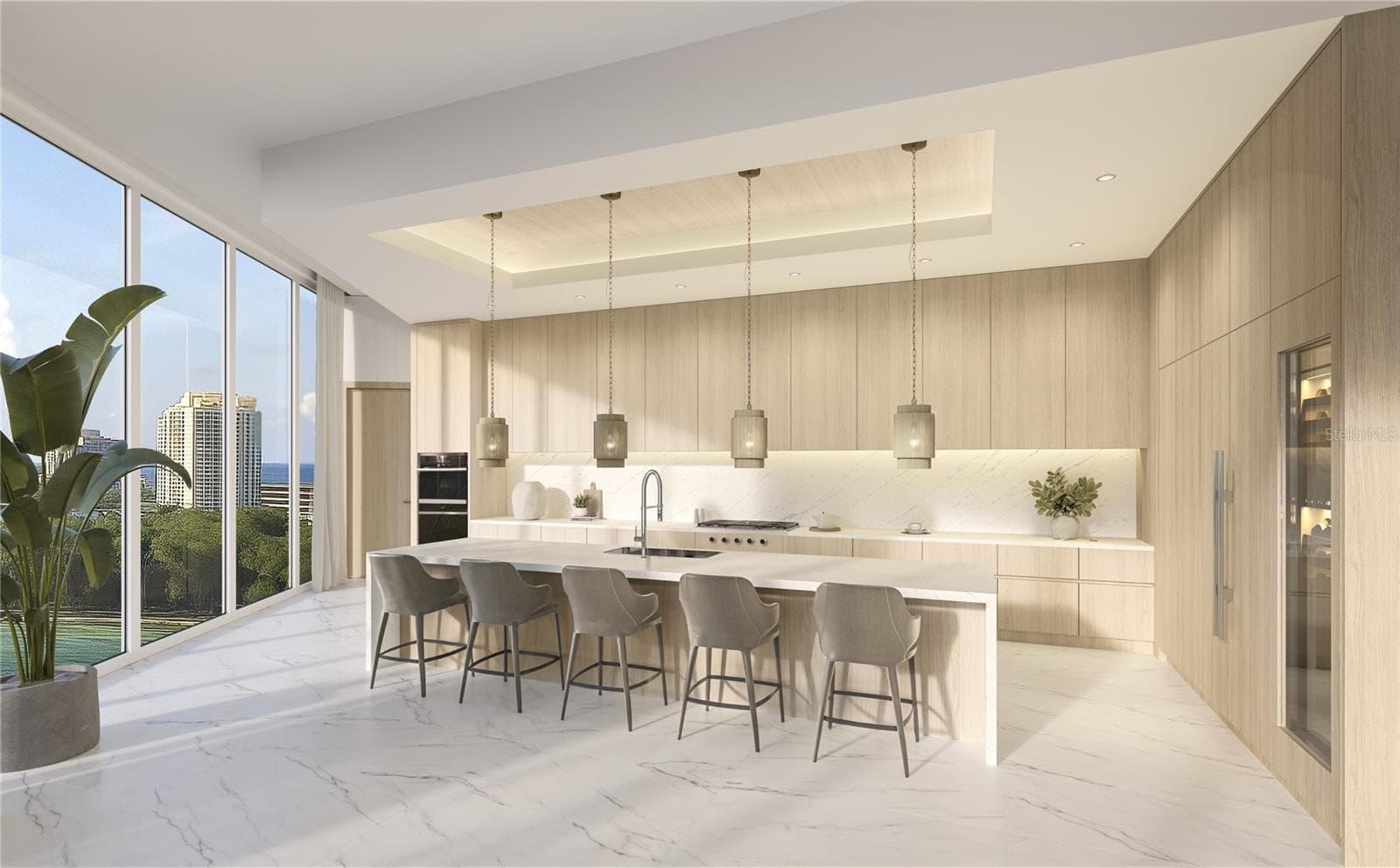 Kitchen - To Be Built - 805 S GULFVIEW BLVD #901B PENTHOUSE, CLEARWATER