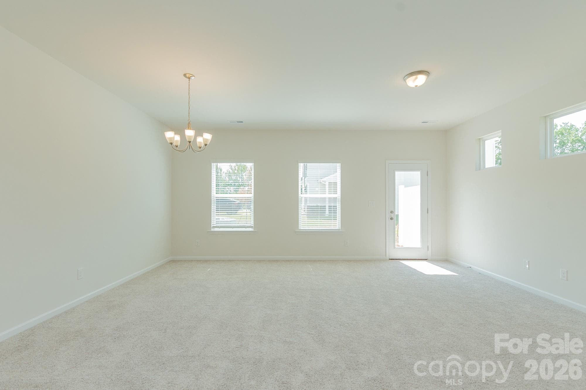 Family Room/Dining Room - 6116 Jasmine Branch Road, Charlotte