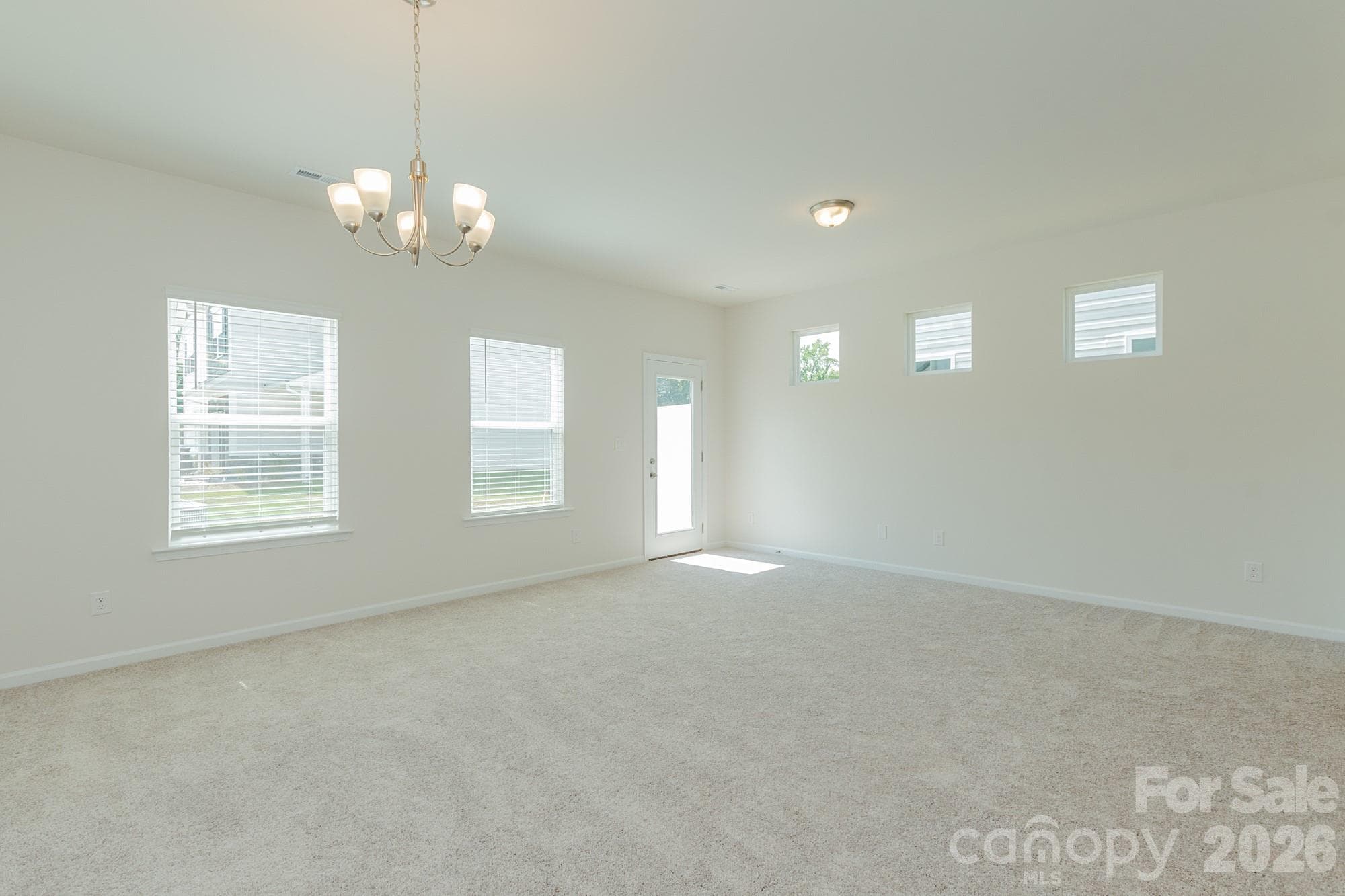 Family Room/Dining Room - 6116 Jasmine Branch Road, Charlotte