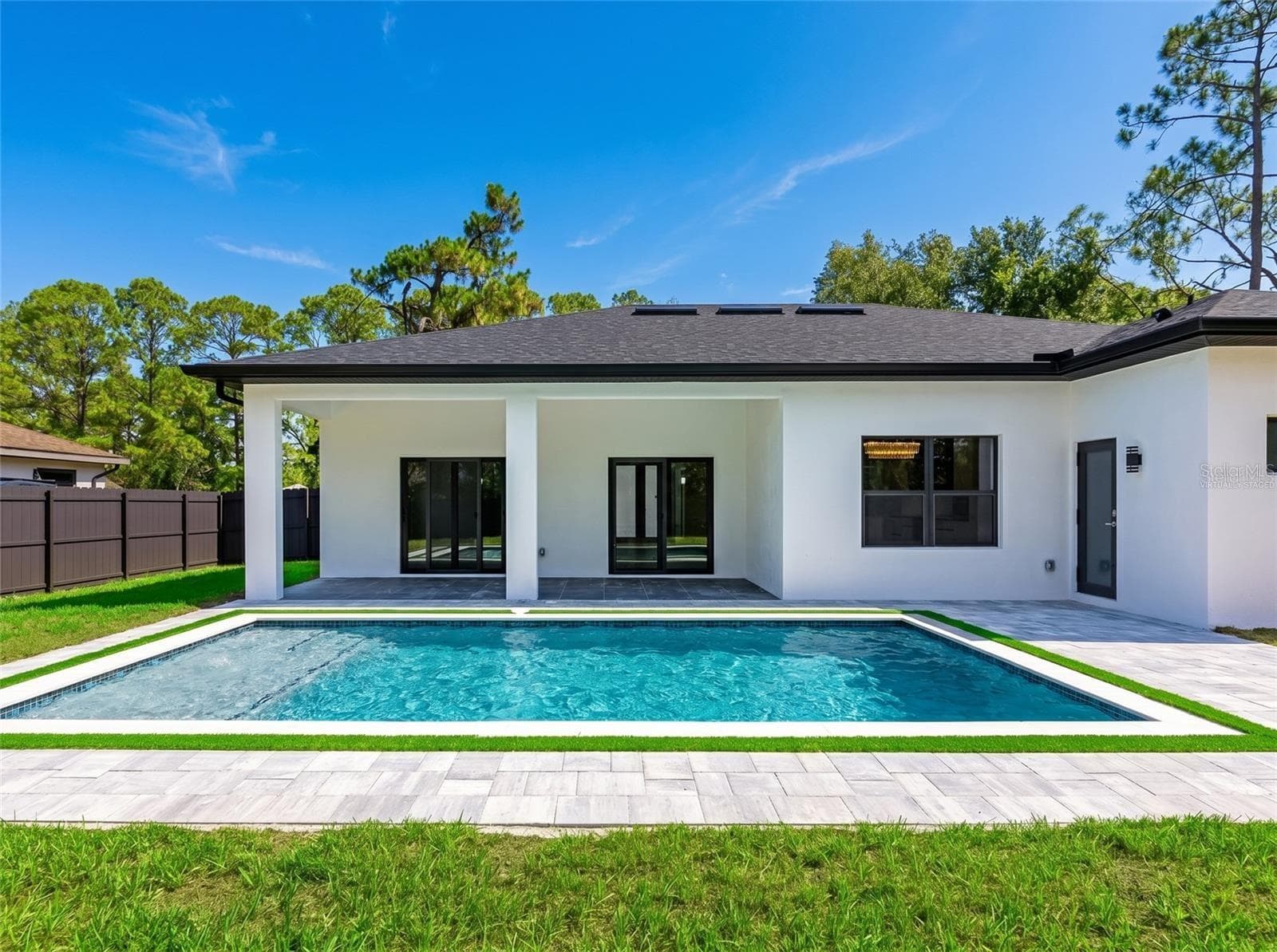 Virtually Staged with Pool - 7511 BLUTTER RD, NORTH PORT
