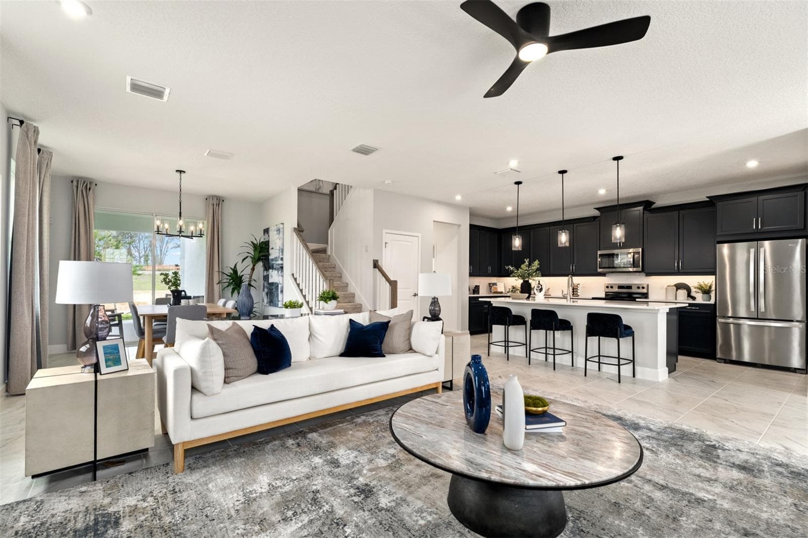 Rainwood Talquin Model Great Room - 408 BANANA PEPPER WAY, GROVELAND