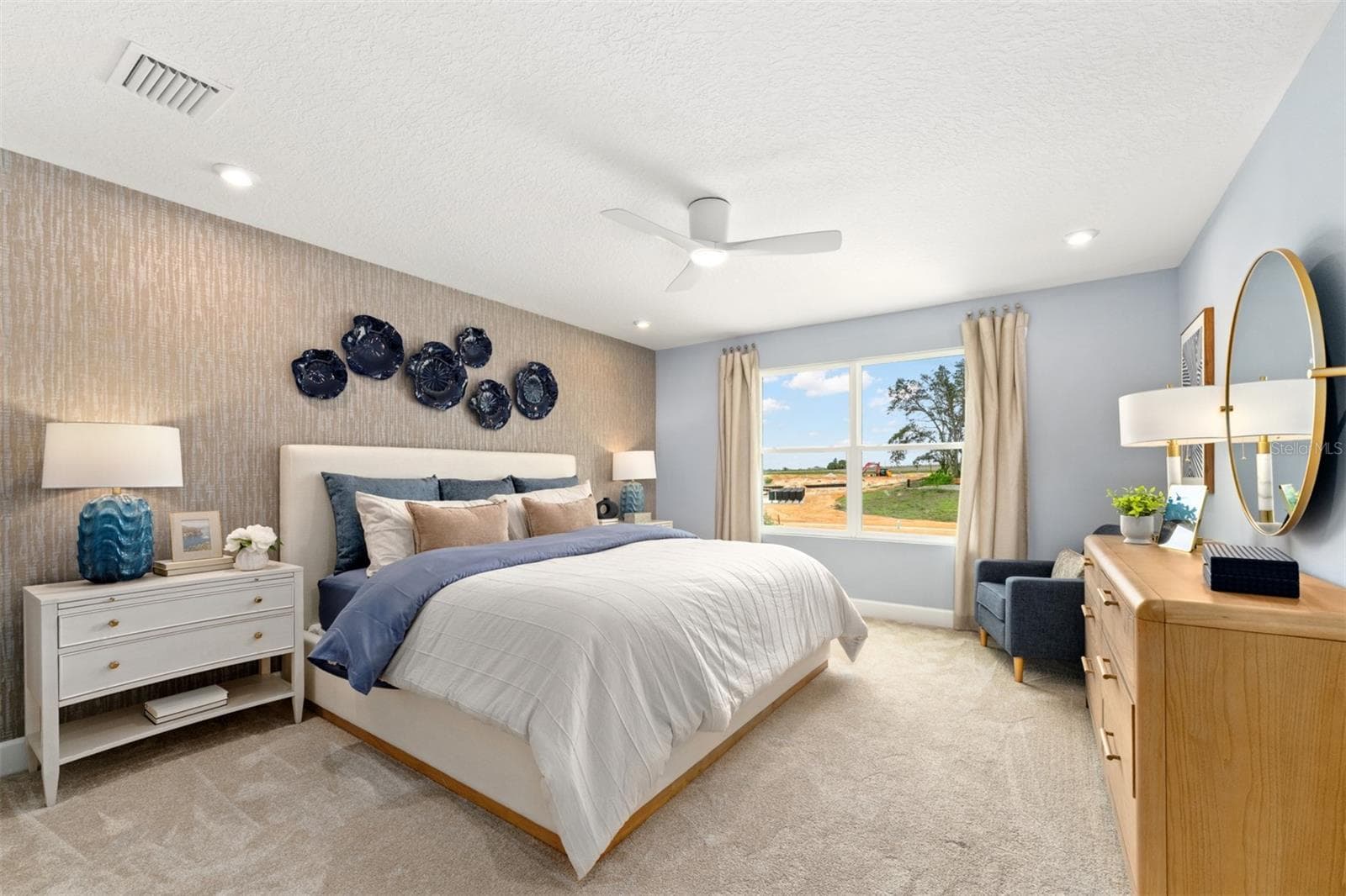 Rainwood Talquin Model Primary Bedroom - 408 BANANA PEPPER WAY, GROVELAND