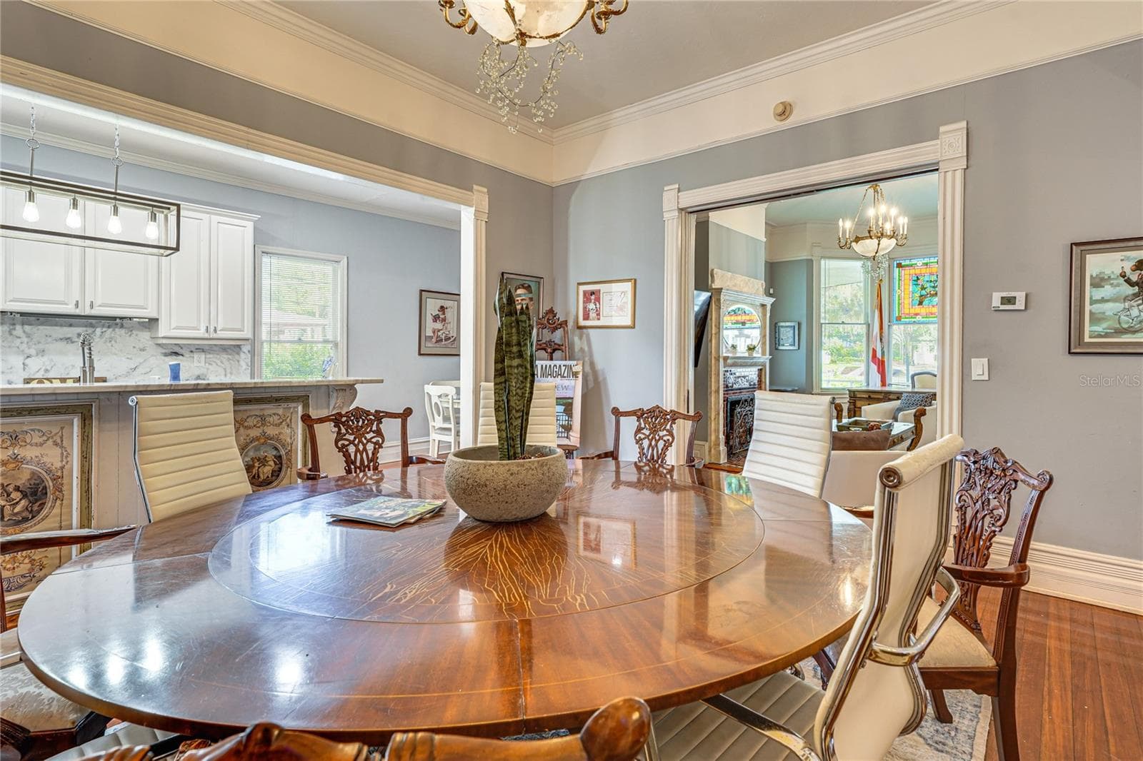 Dining Room with View Toward Kitchen - 743 E FORT KING ST, OCALA