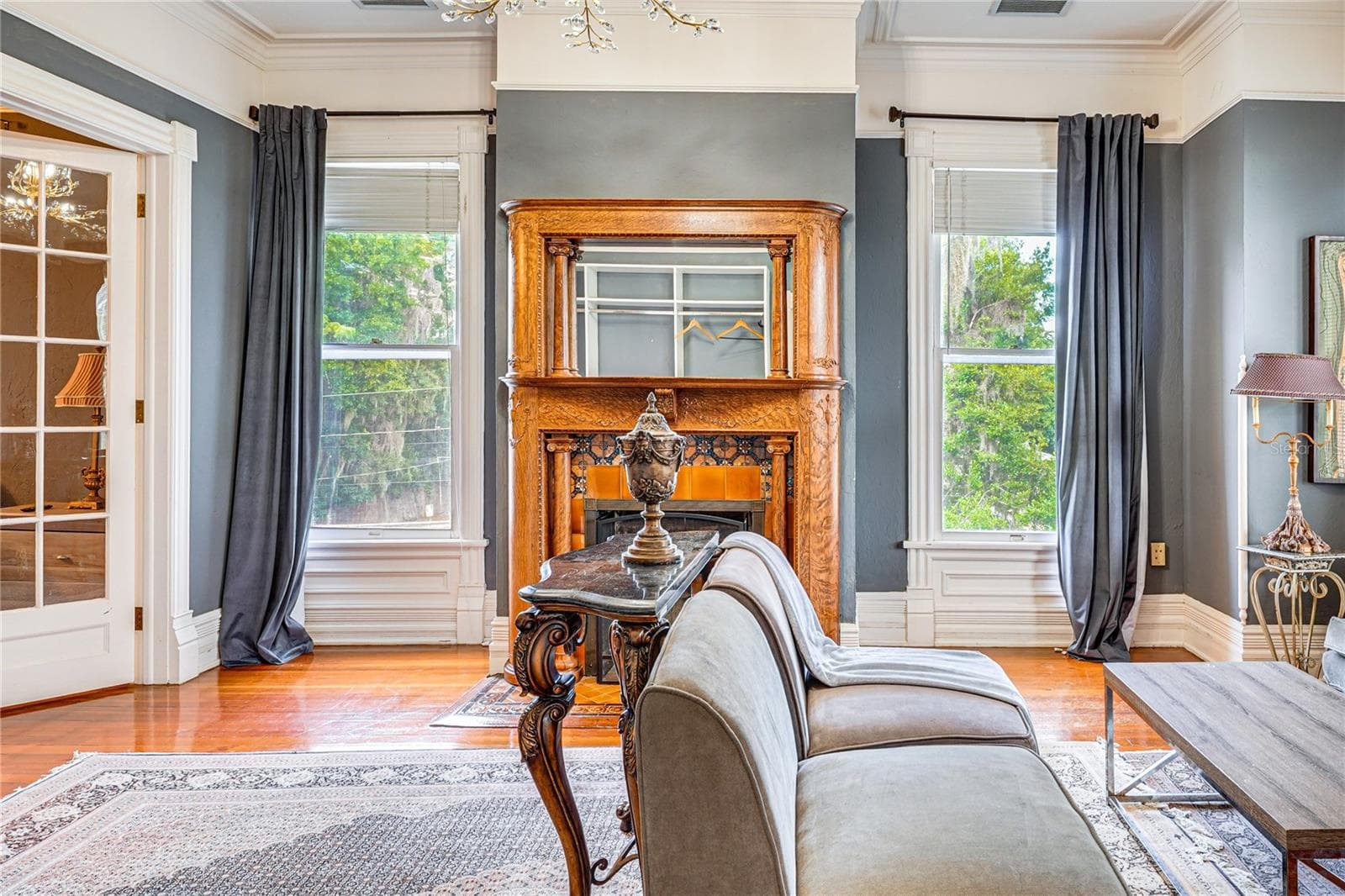 Sitting Room with Tall Windows - 743 E FORT KING ST, OCALA