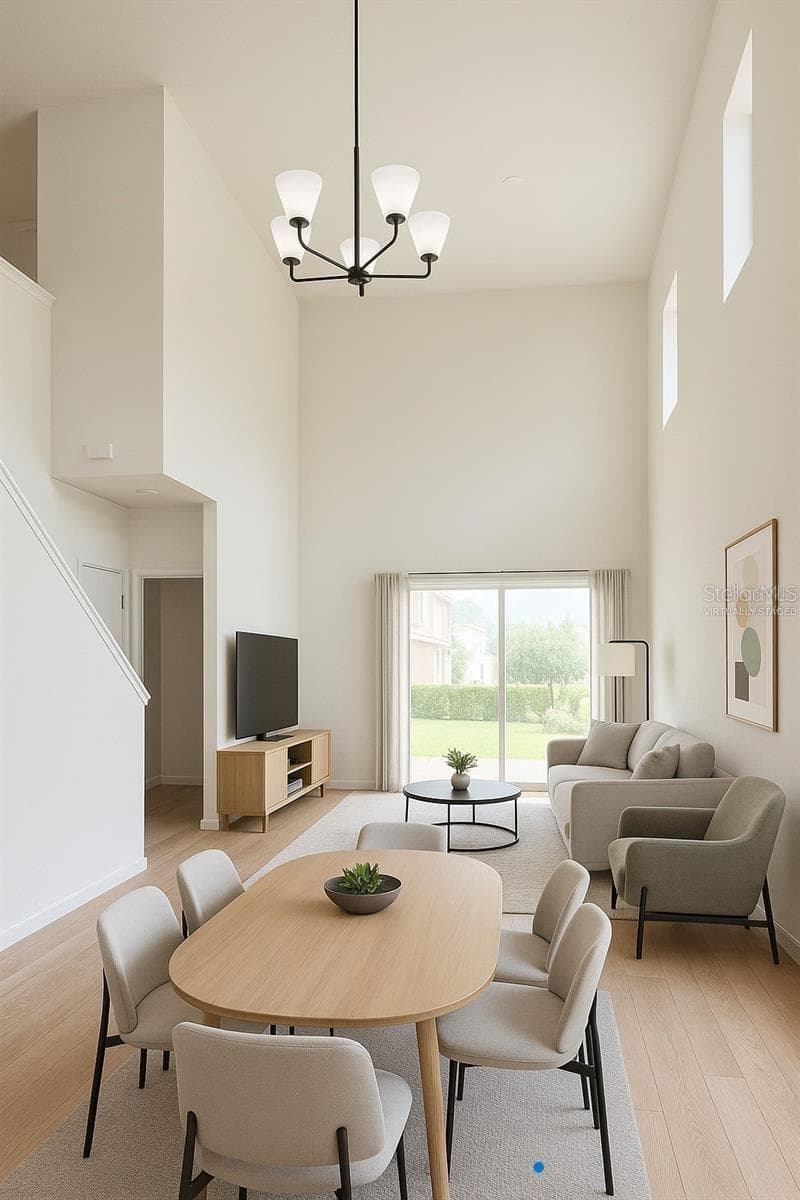 Dining Area (virtually staged) - 2130 BROADWAY VIEW AVE, BRANDON