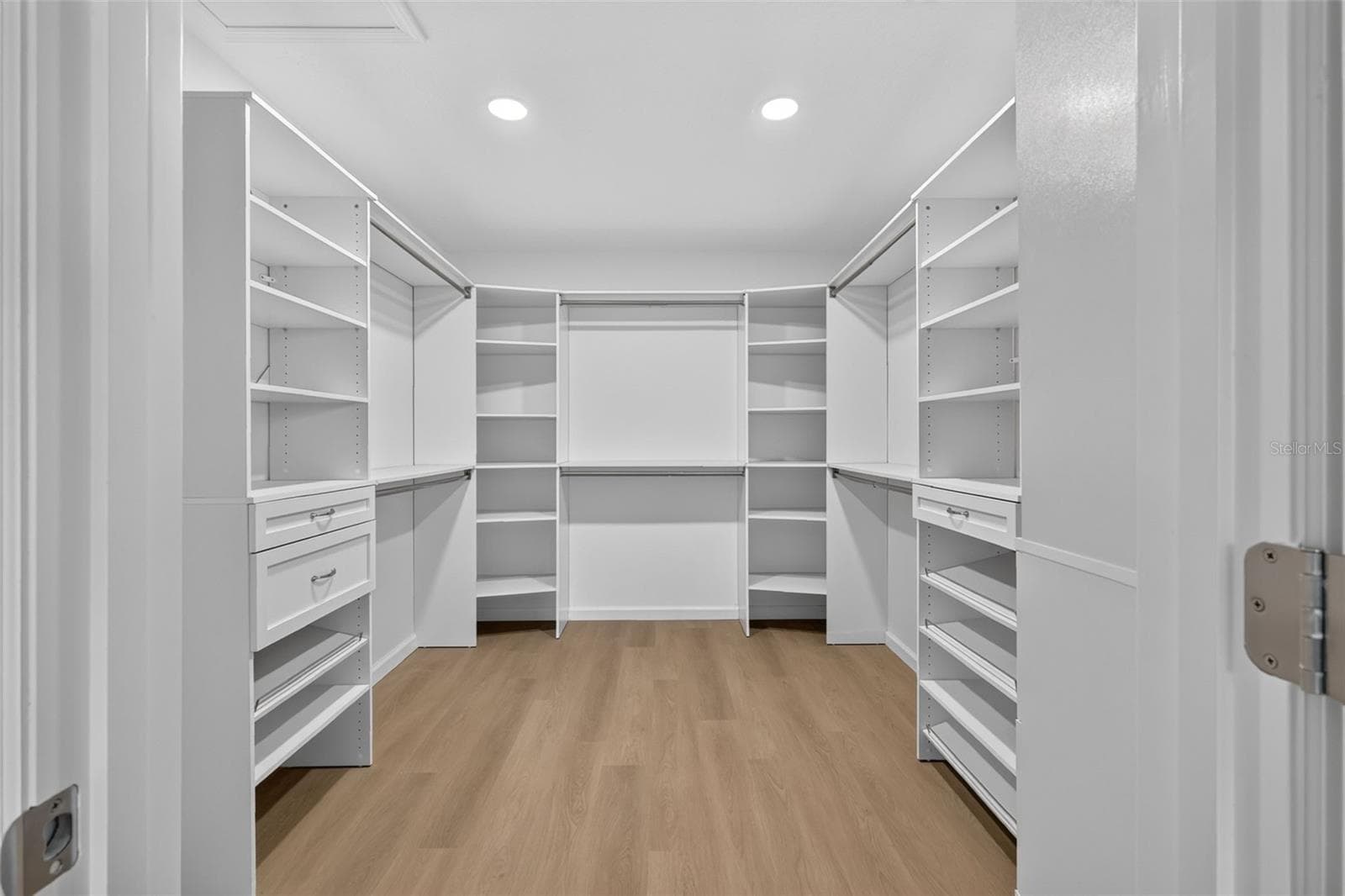 BRAND NEW CUSTOM SHELVING IN PRIMARY WALK-IN CLOSET - 11041 SE 174TH LOOP, SUMMERFIELD