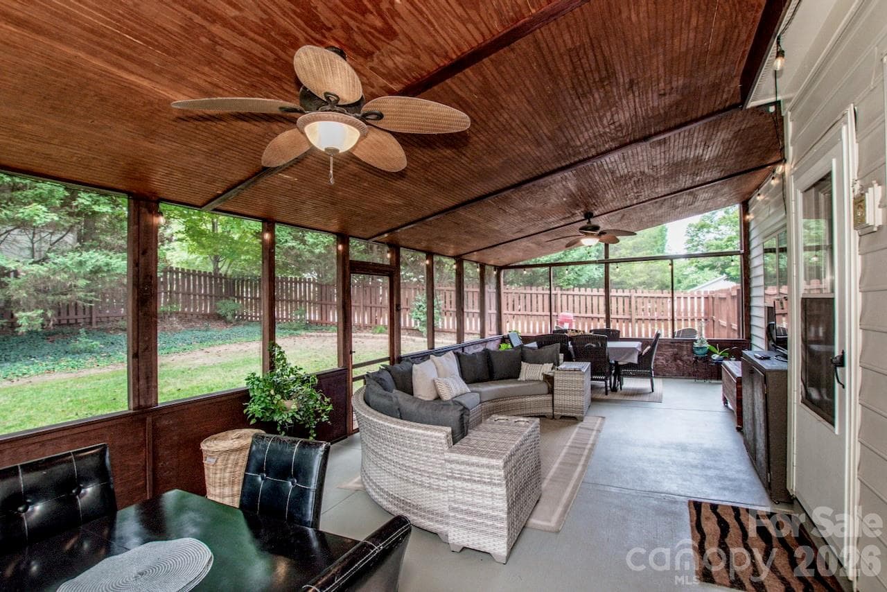 Oversize screen porch view 1 - 111 Comata Road, Mooresville