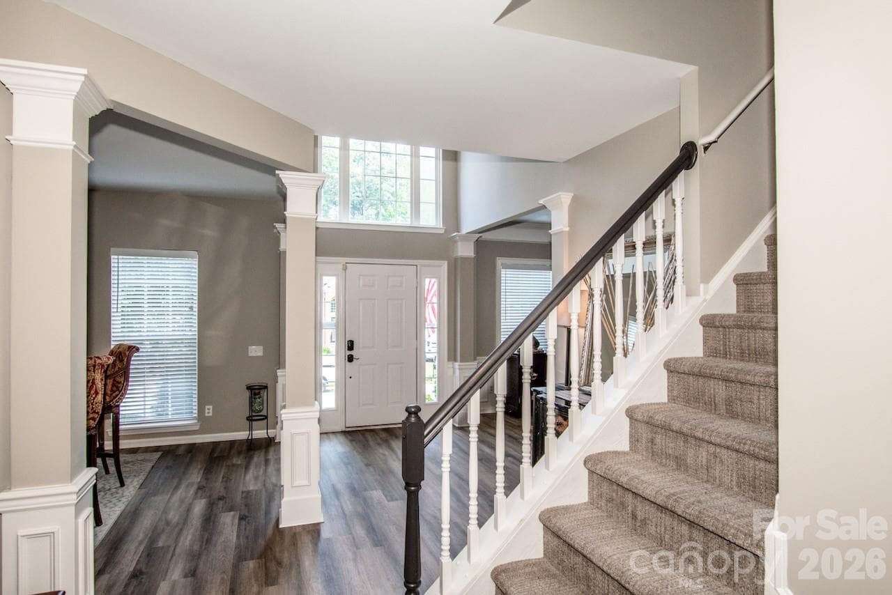 Second floor stairway - 111 Comata Road, Mooresville