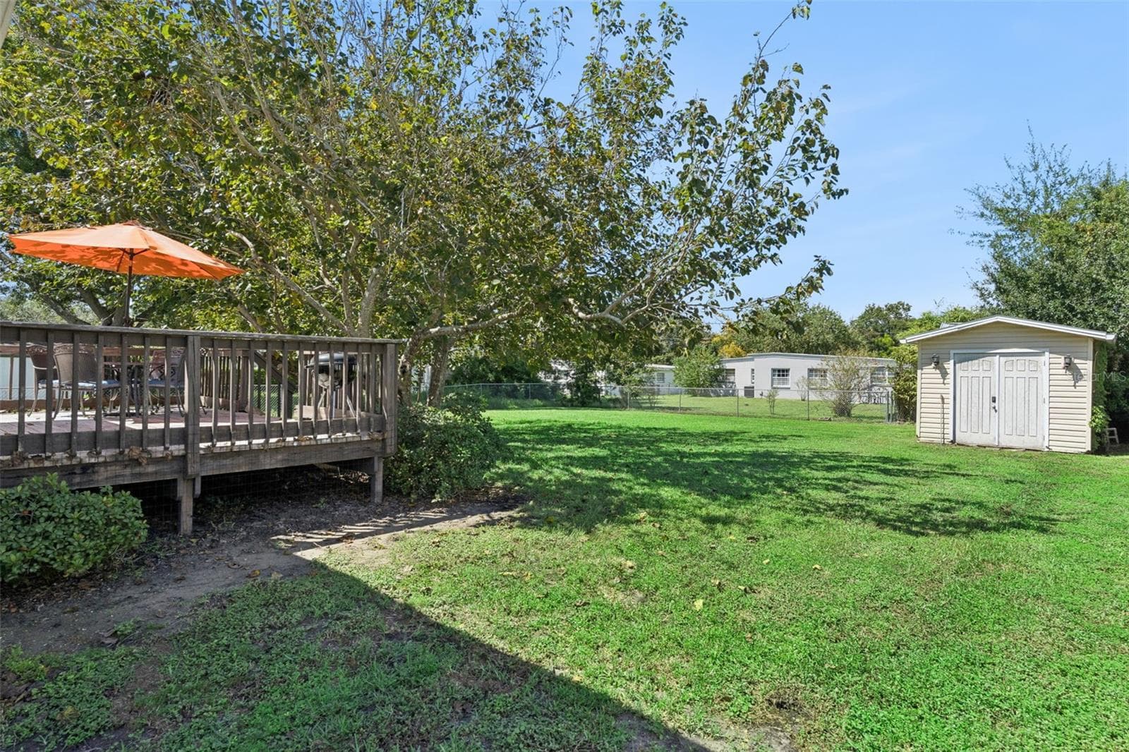 Back Yard - 325 W NEWELL ST, WINTER GARDEN