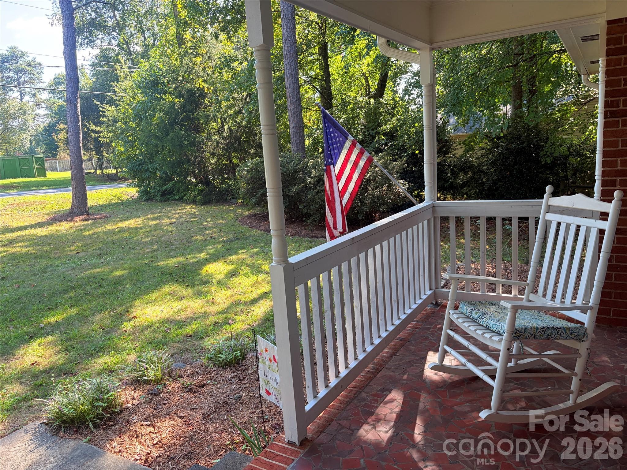 Porch view to the right - 248 Hillcrest Avenue, Rock Hill