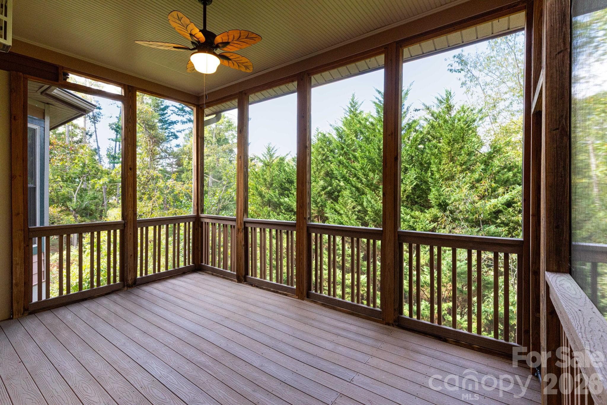 Main Level Screened Porch - 5 Meadowbrook Lane, Weaverville
