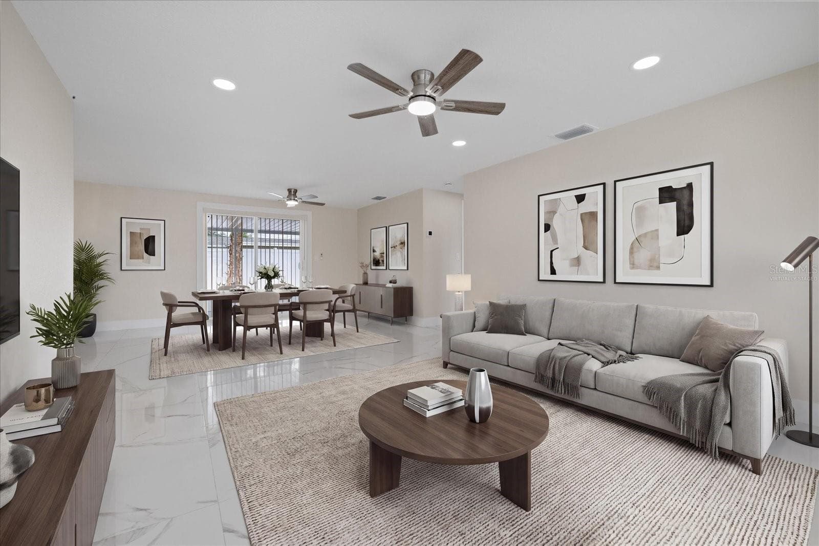 virtually staged - 2229 ROSELAWN DR, HOLIDAY