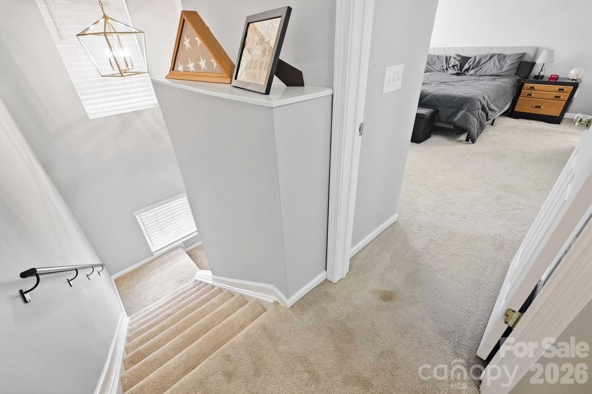 Staircase - 1719 Hidden Creek Drive, Rock Hill