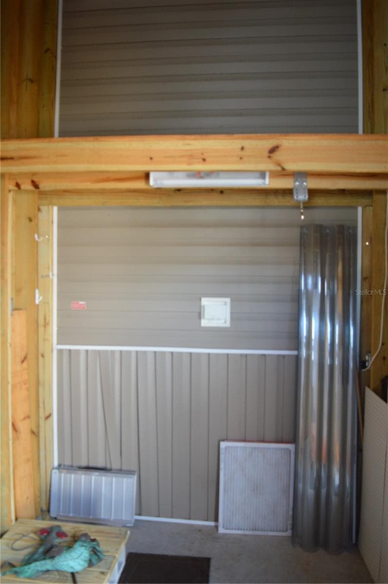 High height shed also holds hurricane shutters - 10315 CORTEZ RD W #2F, BRADENTON
