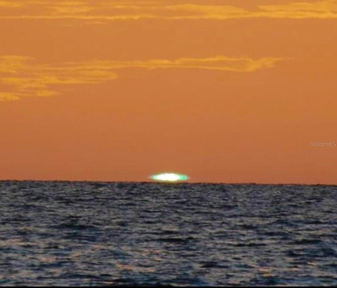 The “Green Flas”.  If you are lucky you may see it just as the sun hits the horizon.  This photo was taken on Venice Beach. - 342 MELROSE CT, VENICE