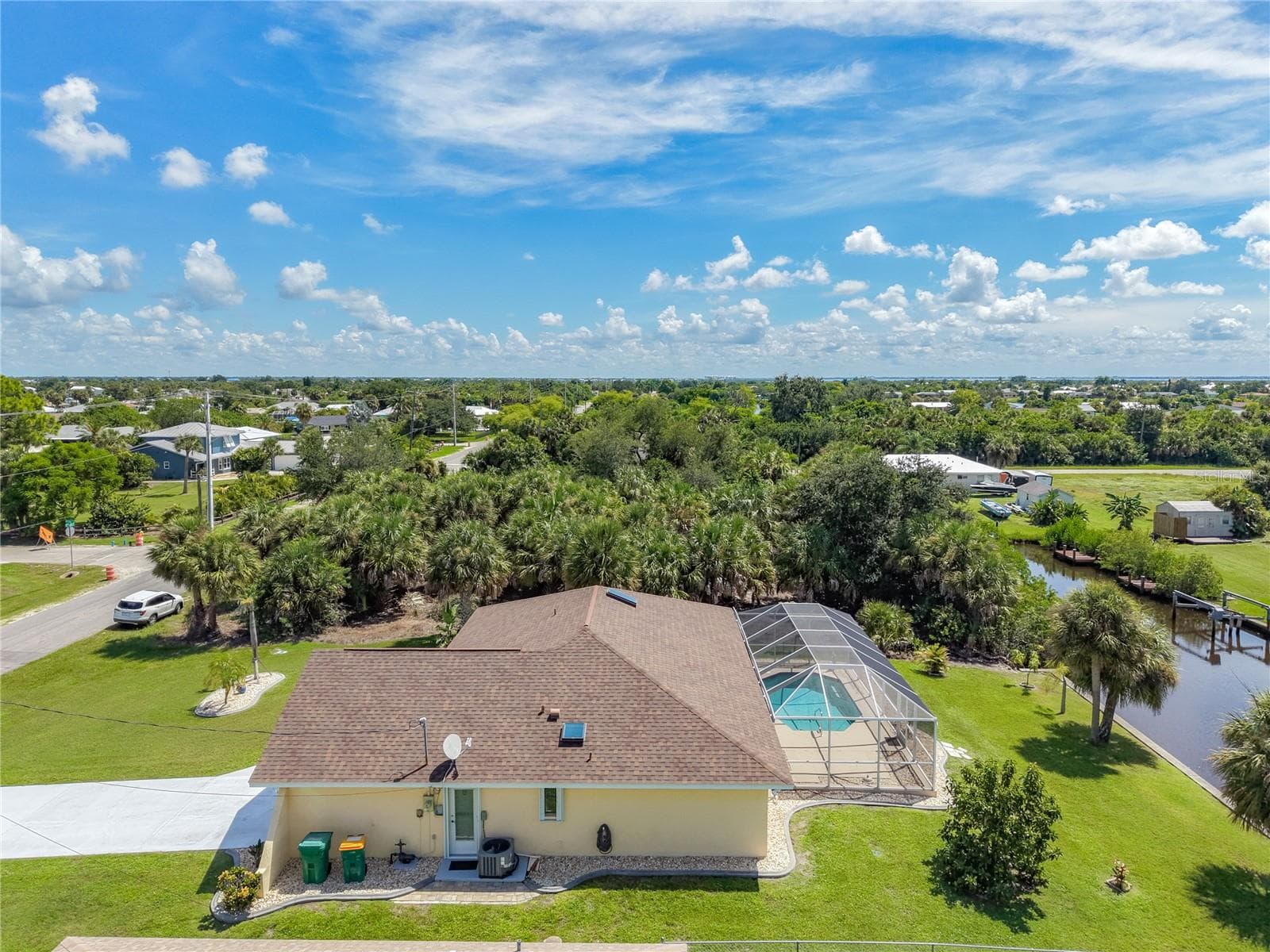 Drone Shots 3 - 18473 OHARA DR, PORT CHARLOTTE