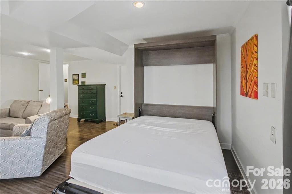 Murphy Bed in bonus room downstairs - 30 Whippoorwill Drive, Weaverville