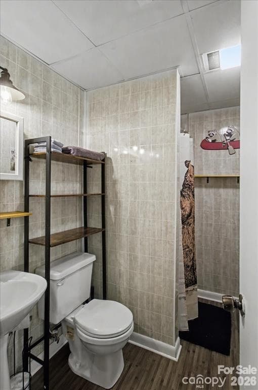 Full bathroom downstairs - 30 Whippoorwill Drive, Weaverville