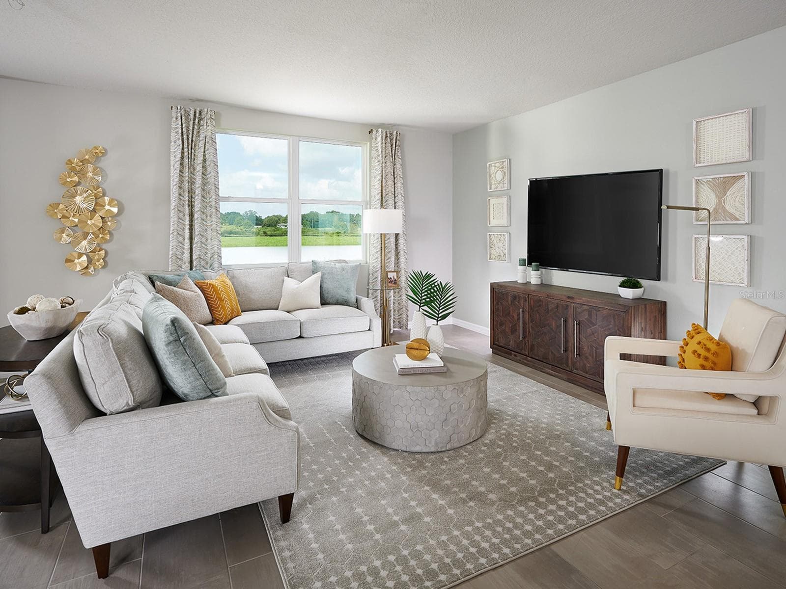 Photo is not of the actual home, but is an inspirational photo of builder’s model home and may depict options, furnishings, and/or decorator features that are not included. - 384 CASTLE DR, LAKE ALFRED