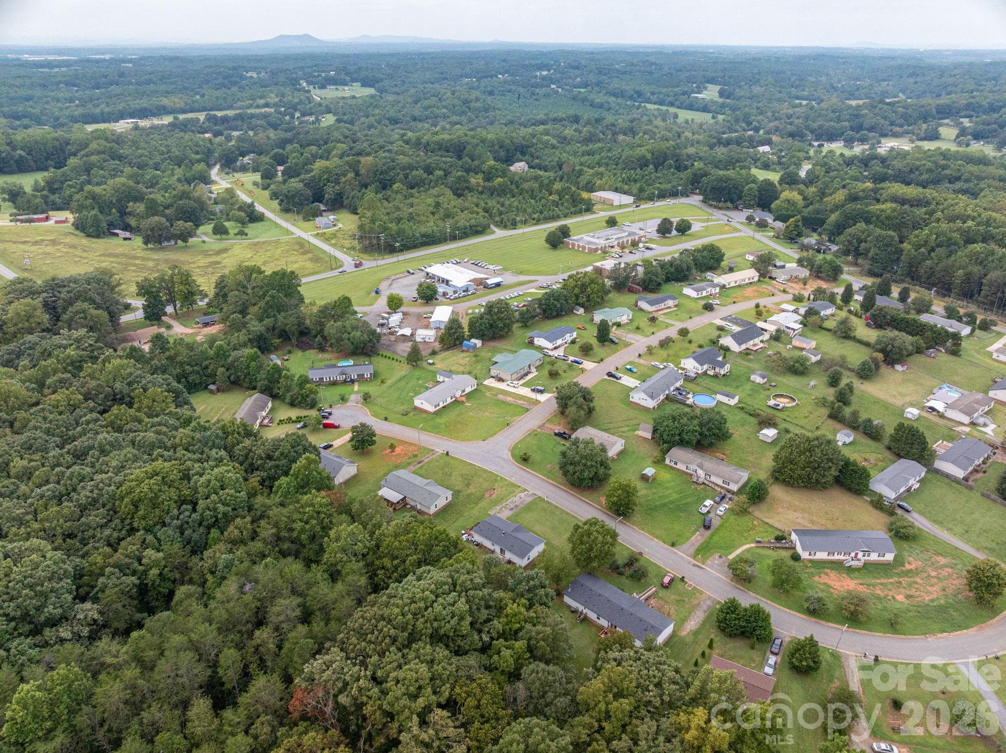 Aerial View North - 2224 Sterling Ridge Drive, Newton