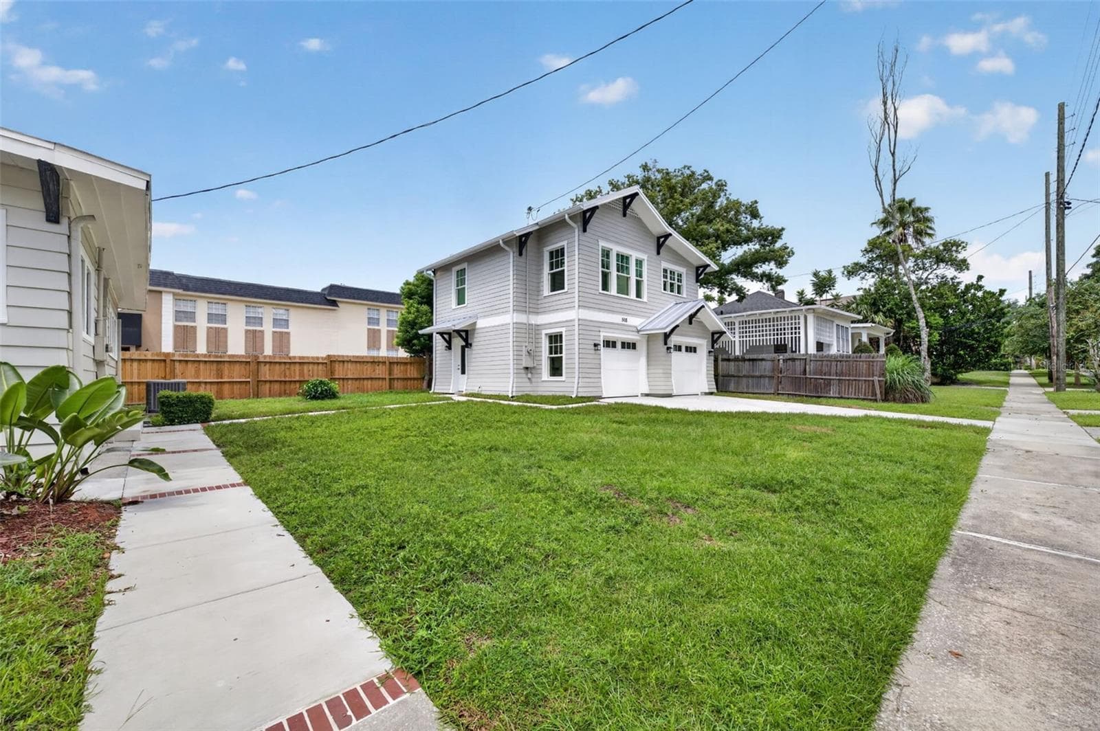 Exterior Back - 323 E AMELIA ST, ORLANDO