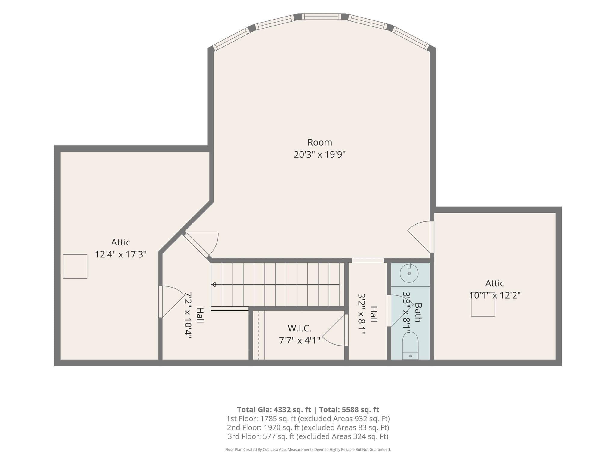 3rd floor floorplan - 131 Reserve Lane, Indian Land