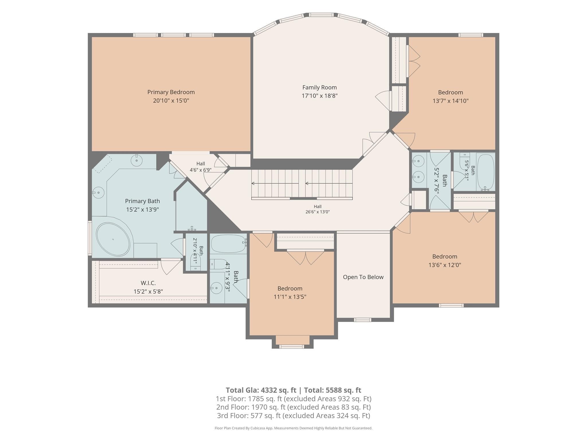 2nd floor floorplan - 131 Reserve Lane, Indian Land