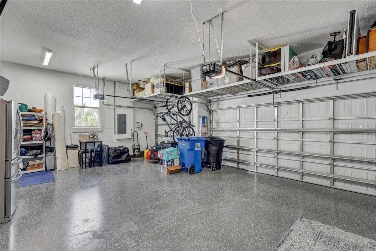 Large overhead storage racks - 2194 FAIRWAY AVE S, ST PETERSBURG