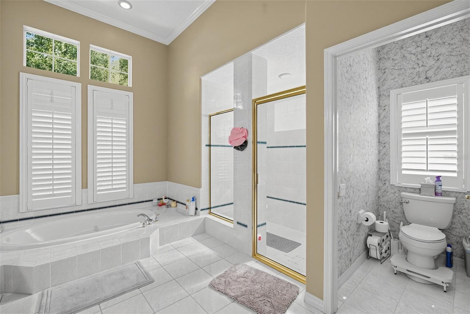 Primary Bath - 9108 WOODRIDGE RUN DR, TAMPA