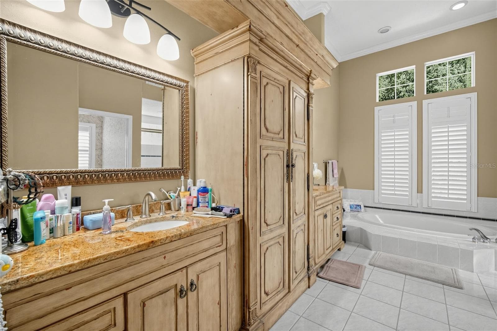 Primary Bath - 9108 WOODRIDGE RUN DR, TAMPA