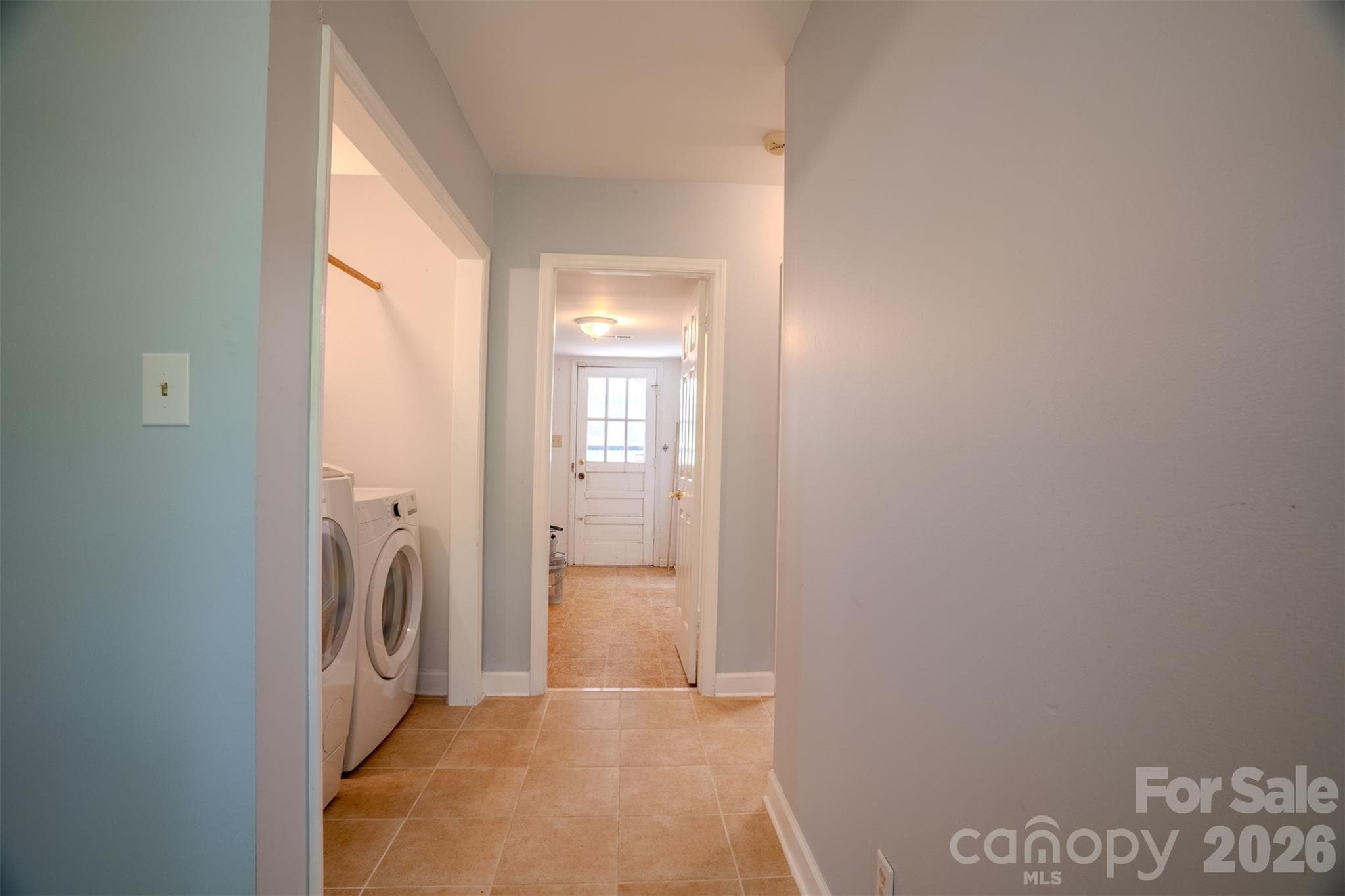 Downstairs Hallway - 6516 Brynwood Drive, Charlotte