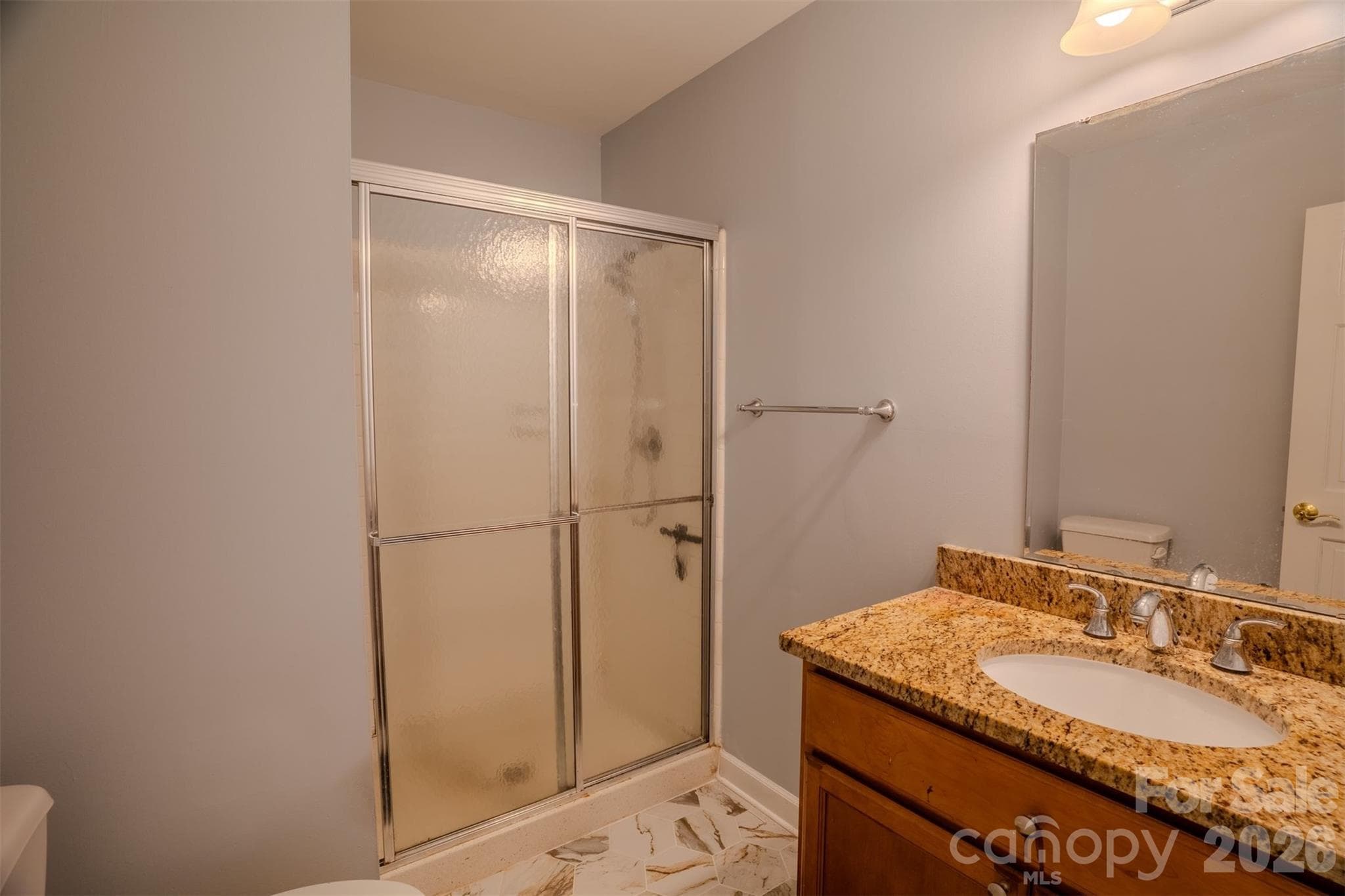 Downstairs Full Bath - 6516 Brynwood Drive, Charlotte