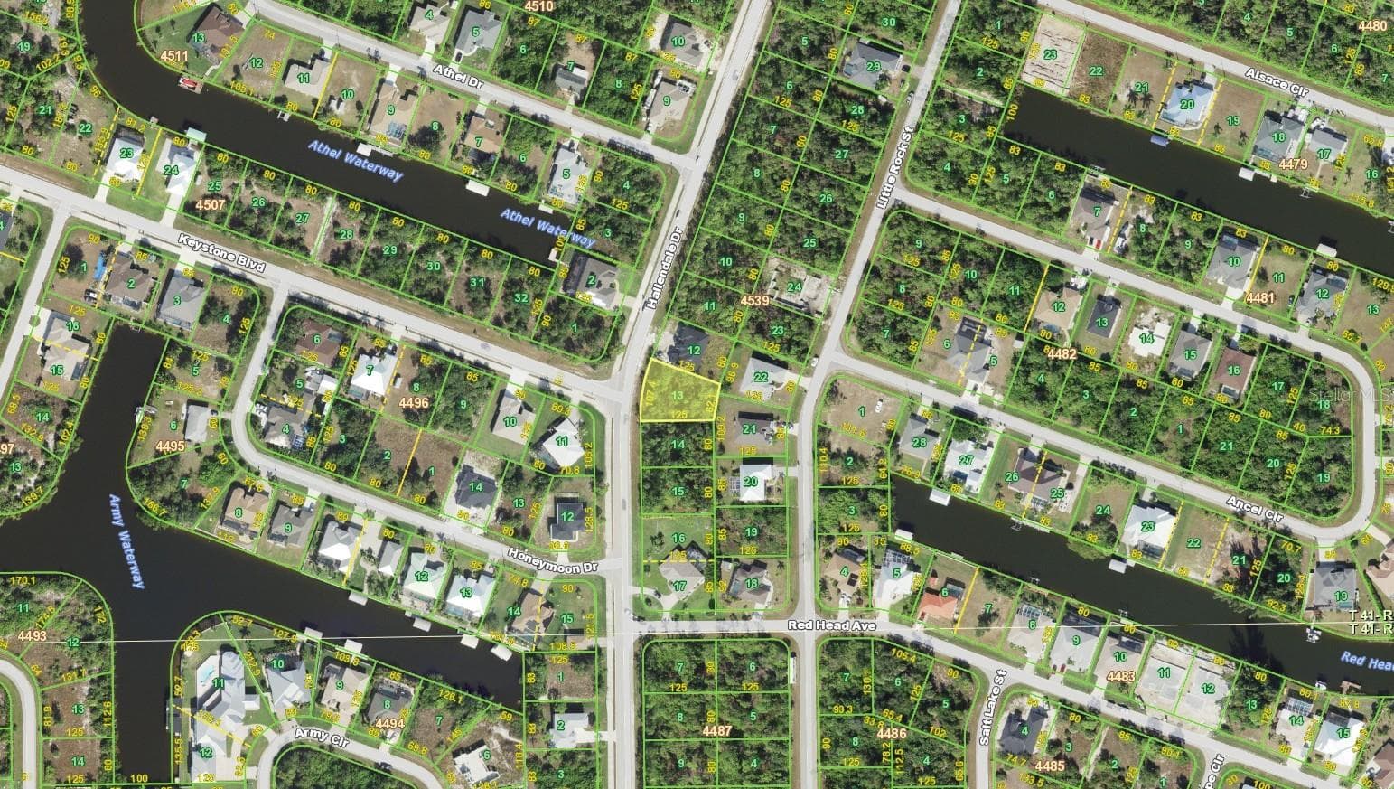 Land at 9500 HALLENDALE DR, PORT CHARLOTTE, photo 7 of 9
