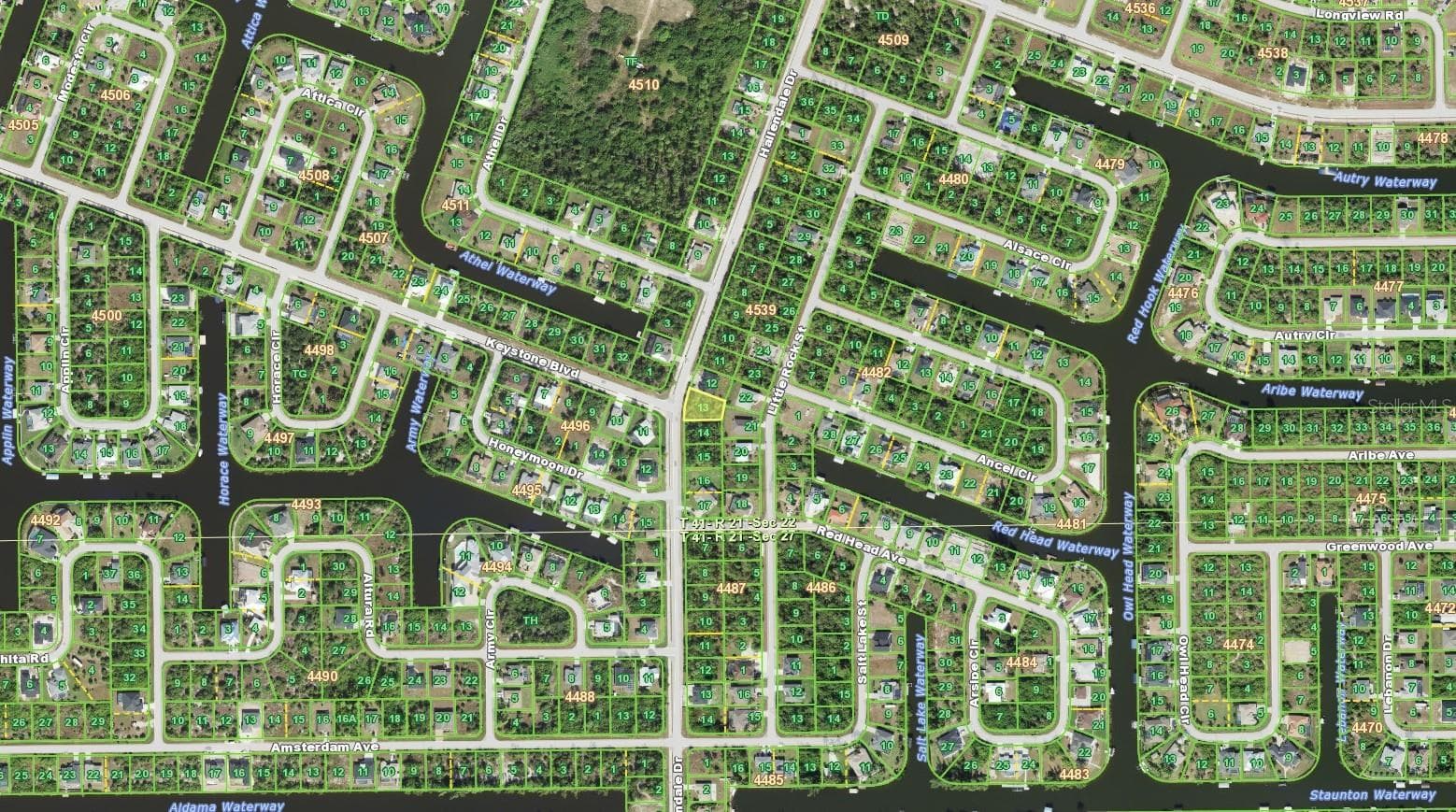 Land at 9500 HALLENDALE DR, PORT CHARLOTTE, photo 8 of 9