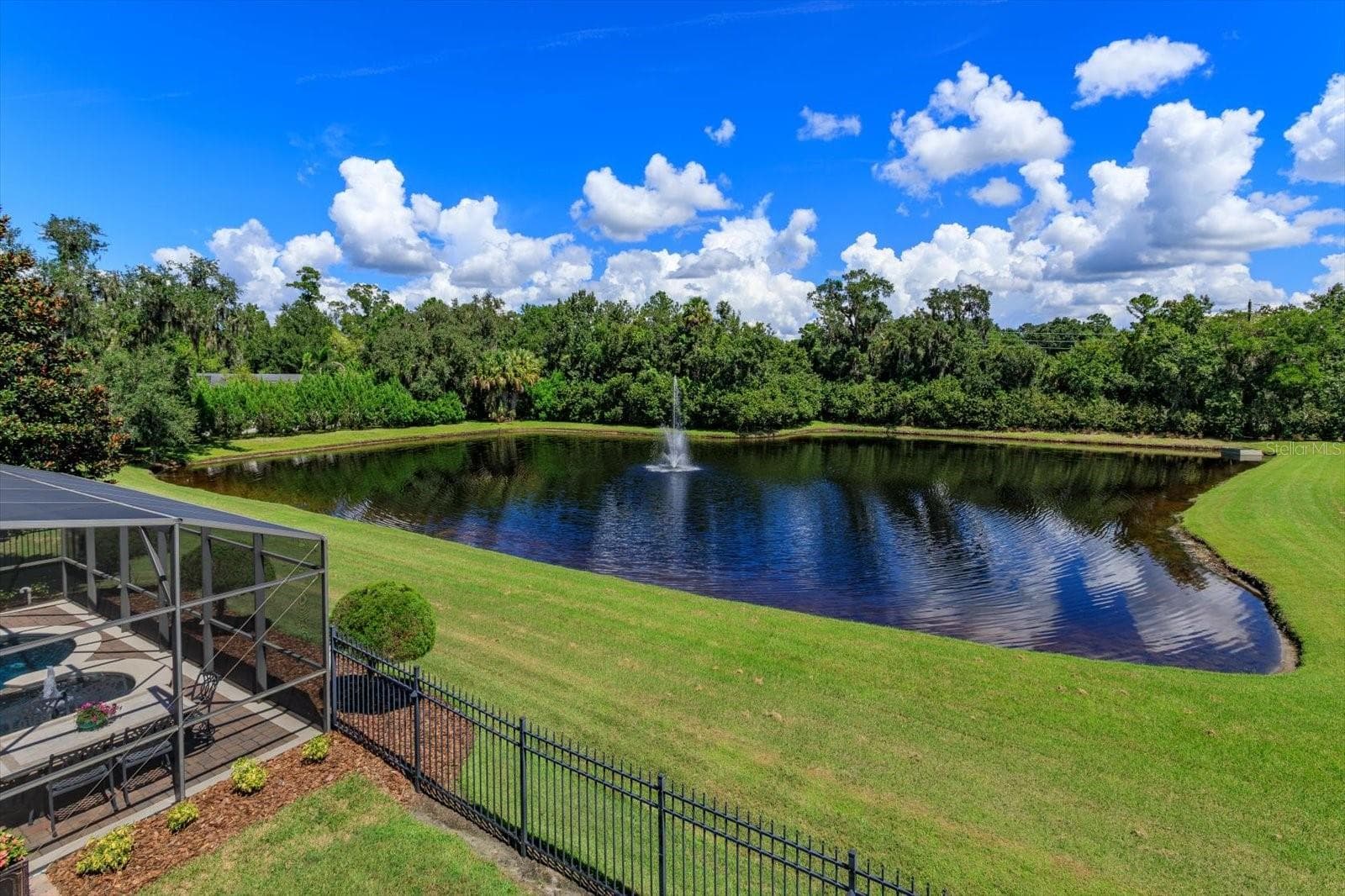 View of Pond from upstairs balcony - 1220 PRESTIGE PT, OVIEDO