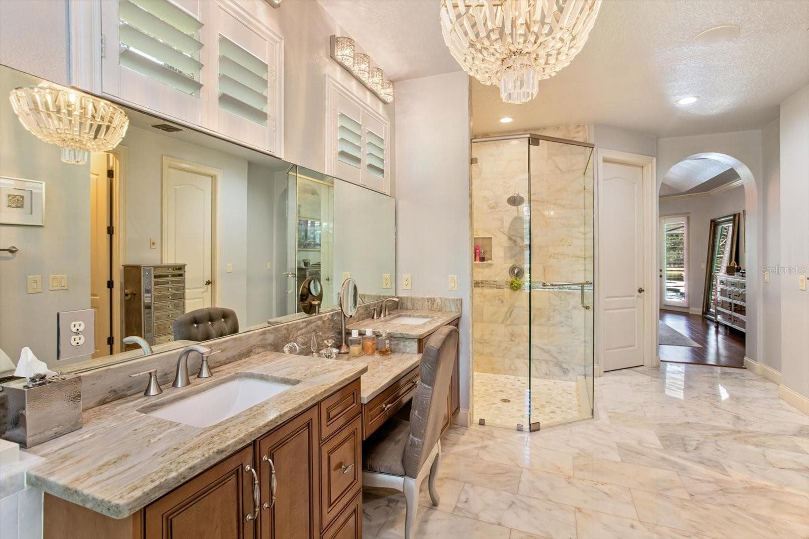 Primary Bath view 2 - 1220 PRESTIGE PT, OVIEDO