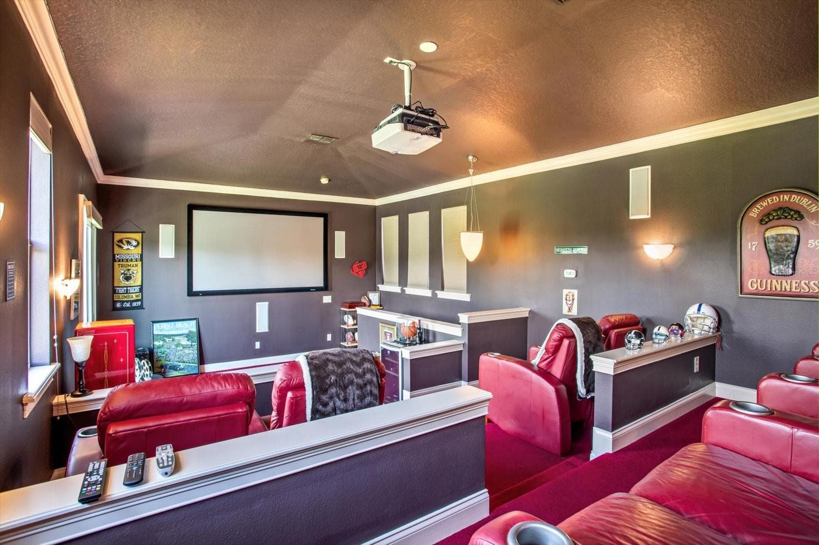 9-seat, State-of-the-art Home Theater - 1220 PRESTIGE PT, OVIEDO
